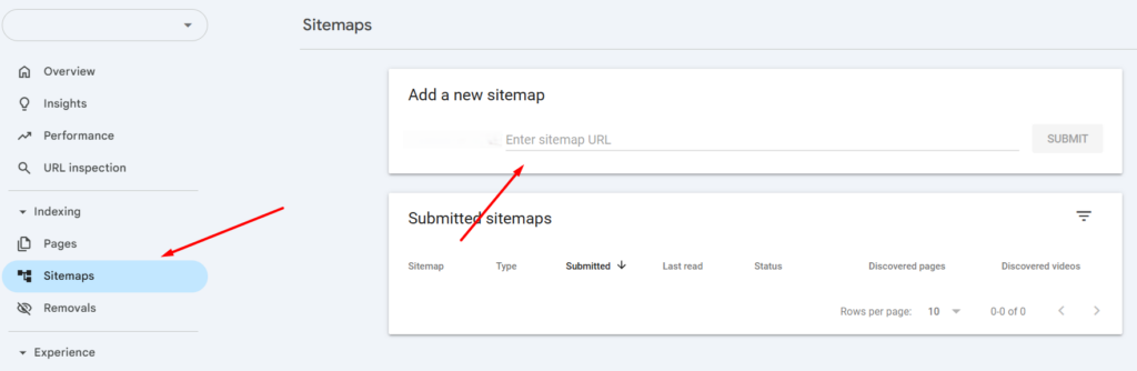 Basic Mistakes That Prevent Indexing - Sitemap Not Submitted