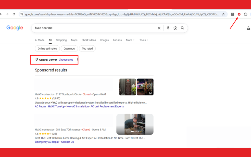 DigiTrend SERP Location Changer - Screenshot 3