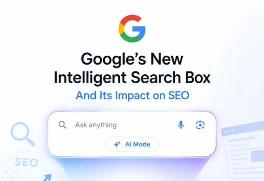 Google’s new intelligent Search box and It's impact on SEO