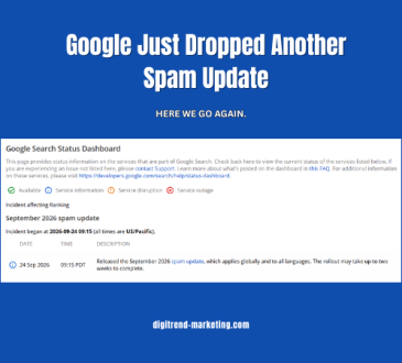 Google September 2026 Spam Update