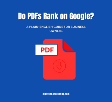 Do PDFs Rank on Google
